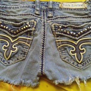 Rock revival cut off shorts